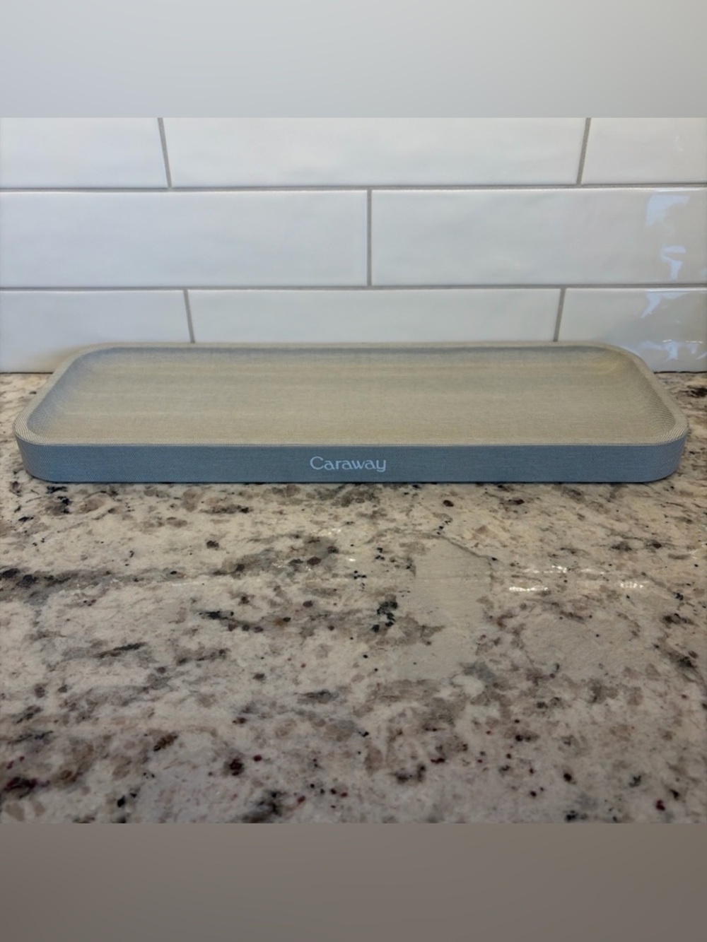 CARAWAY Storage Base for Countertop Organizing Bins 18.4” L x 6.5” W Riser